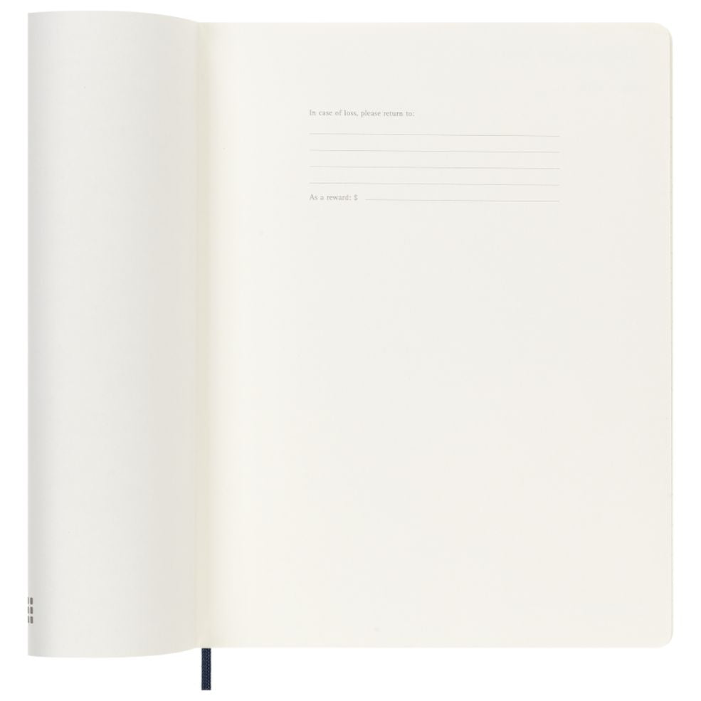 Agenda Plano Semanal 12 Meses 2027 - Azul Safira
