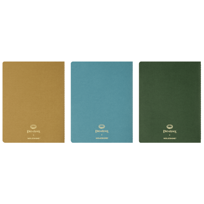 Cahier Senhor dos Anéis - Conjunto de 3 Cahiers XL Pautados
