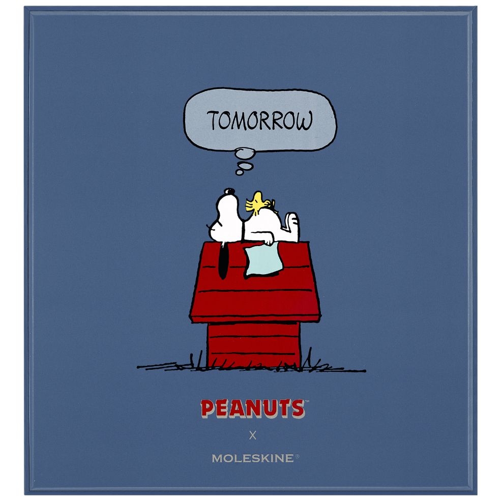 Caixa Presente Peanuts - Caderno Pautado + Caixa de Lápis