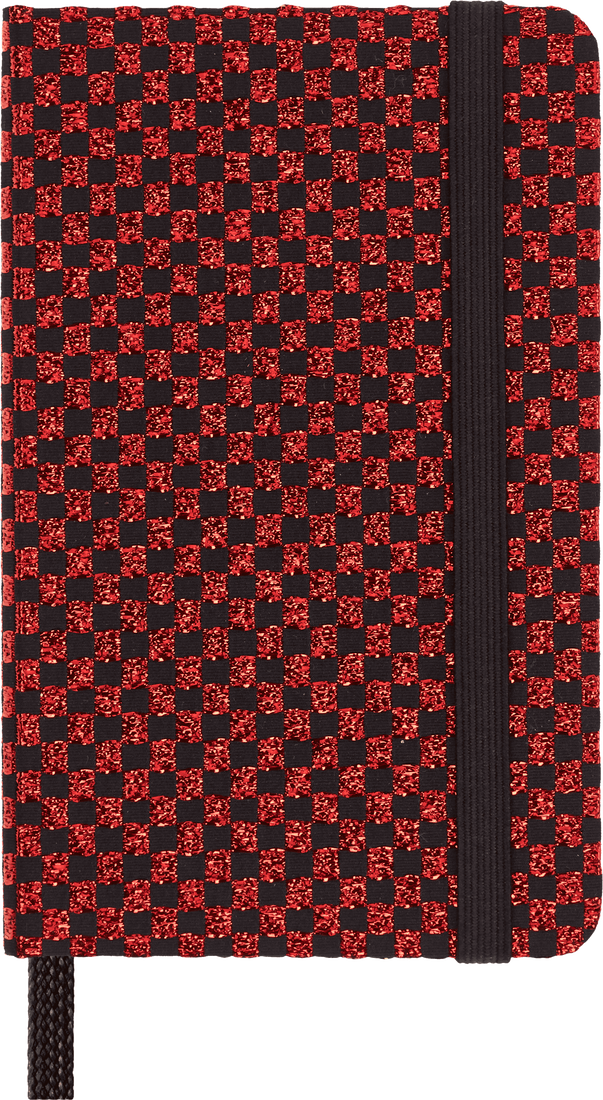 Colecção Shine - Caderno XS Vermelho Metalizado