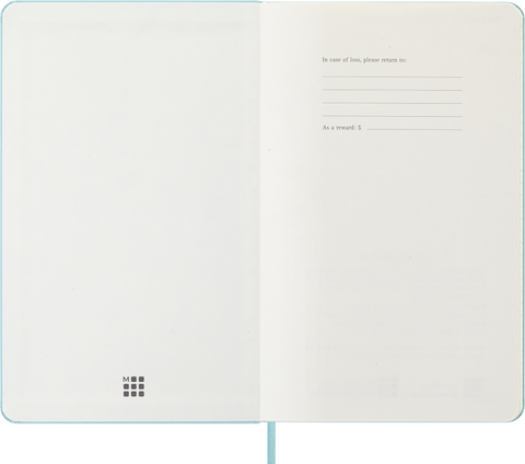 Agenda Plano Semanal 2026 - Azul Água