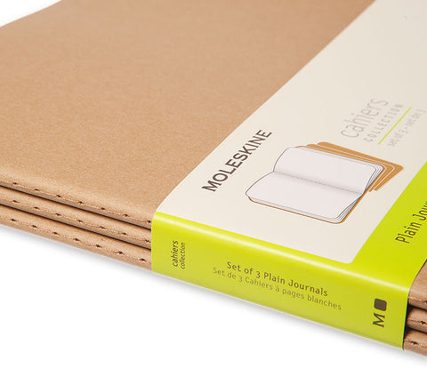 Cahier XXL Kraft - Conjunto de 3 cadernos