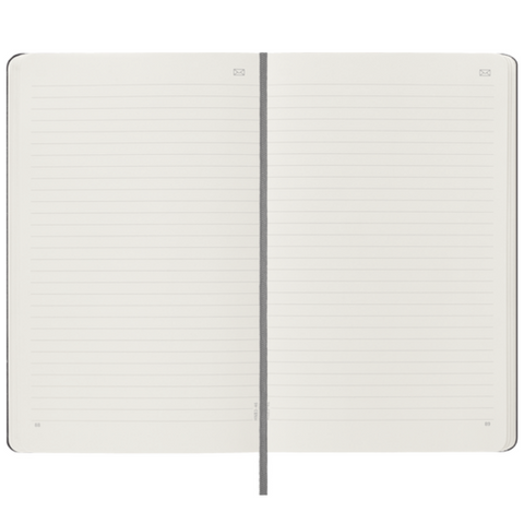 Smart Notebook Pautado - Capa Preta
