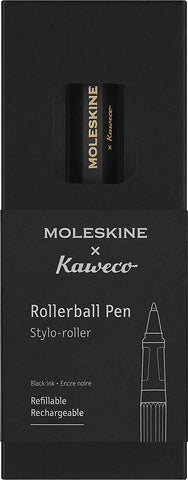 Caneta Moleskine/Kaweco Rollerball - Preta