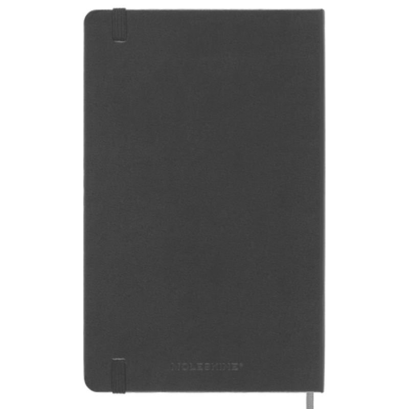 Smart Notebook Pautado, Capa Dura - Preto