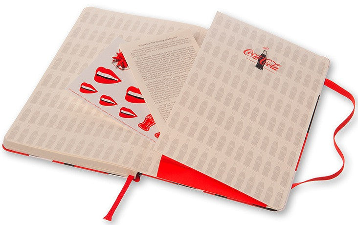 Caderno Coca-Cola, Liso - Grande