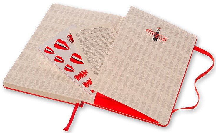 Caderno Coca-Cola, Pautado - Grande