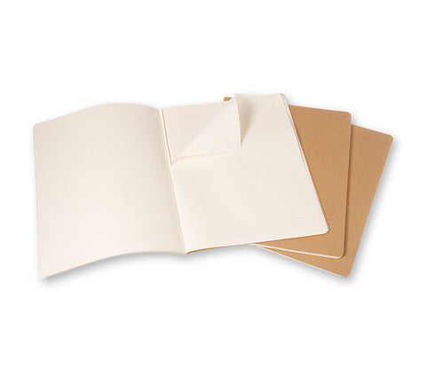 Cahier XXL Kraft - Conjunto de 3 cadernos