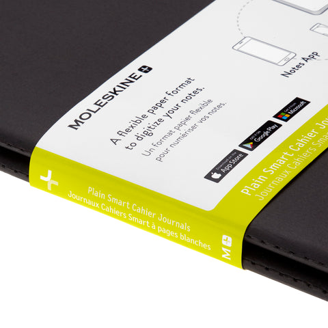 Smart Cahier Liso XL - Capa Preta