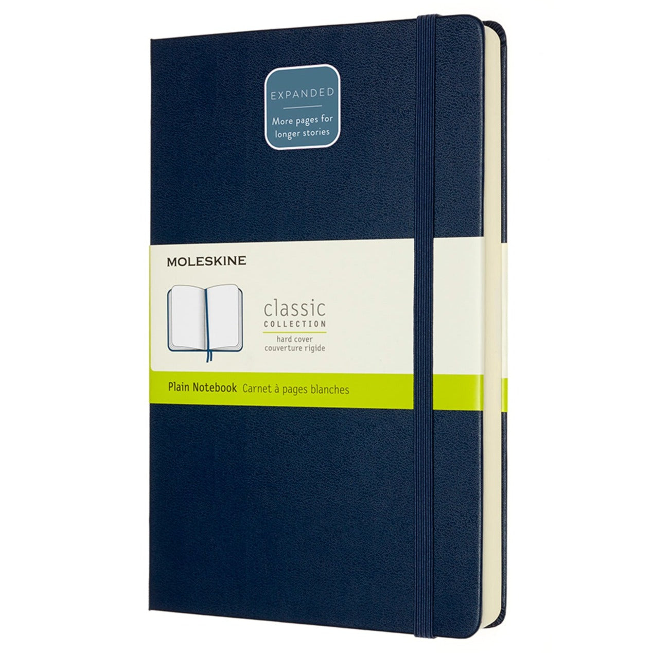 Caderno Clássico Expanded (400 páginas) - Azul Safira