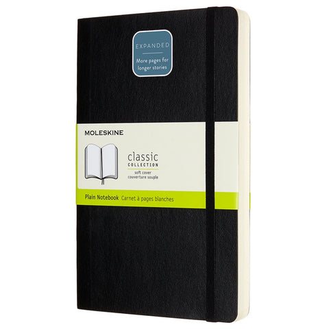 Caderno Soft Expanded (400 páginas) - Preto