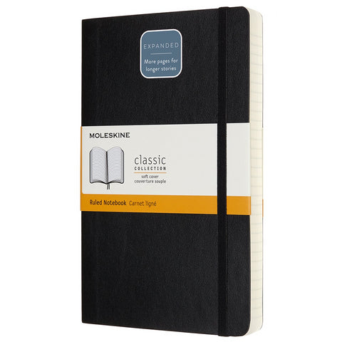 Caderno Soft Expanded (400 páginas) - Preto