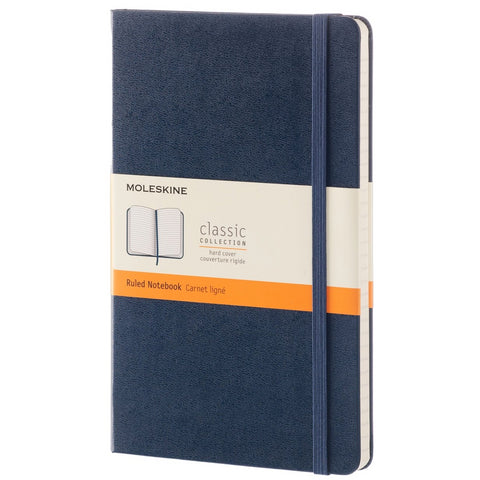 Caderno Clássico Azul Safira