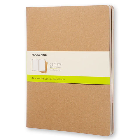 Cahier XXL Kraft - Conjunto de 3 cadernos