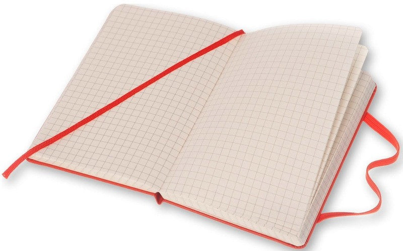 Caderno Clássico Coral Laranja