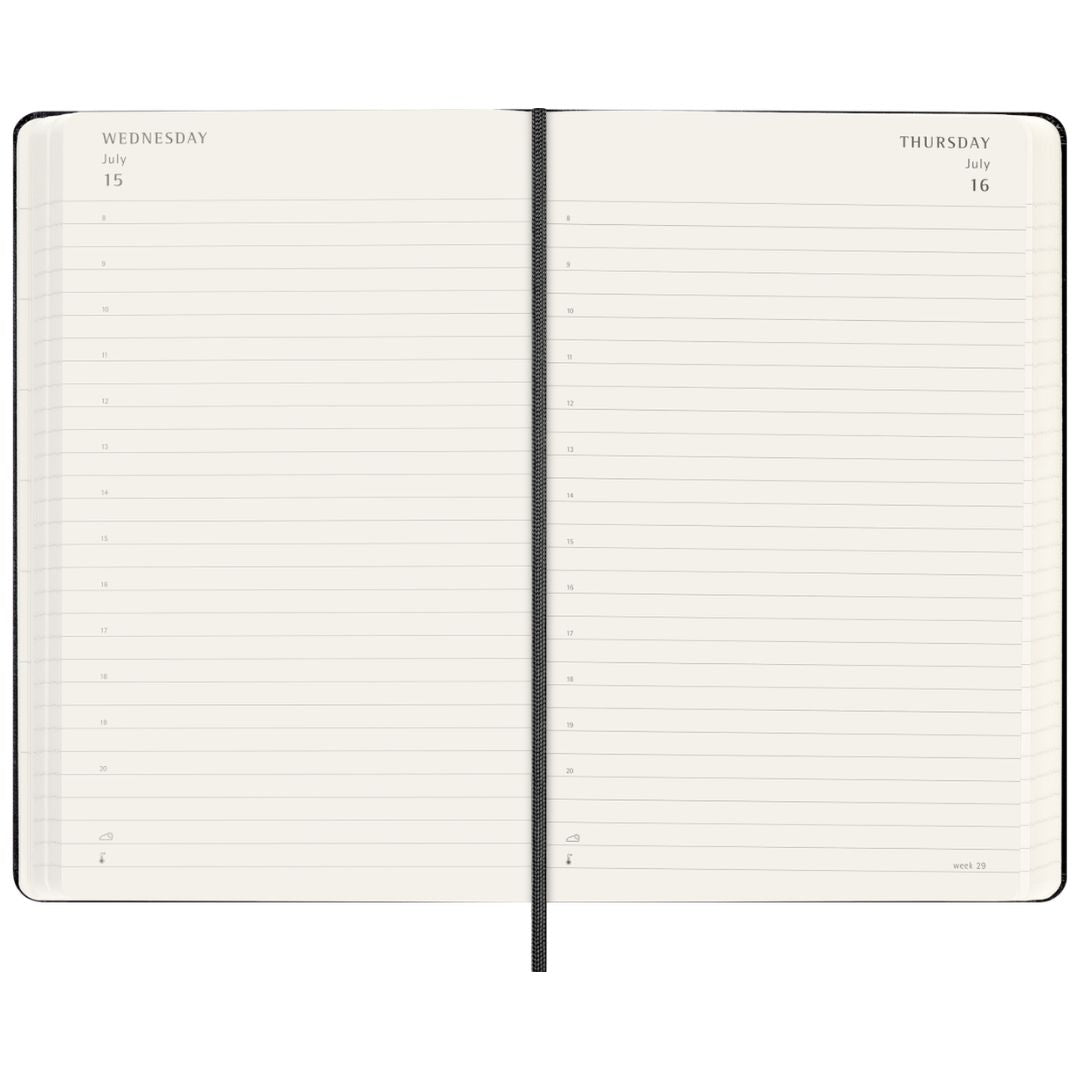 Agenda Diária 18 Meses 2026/27 - Preta