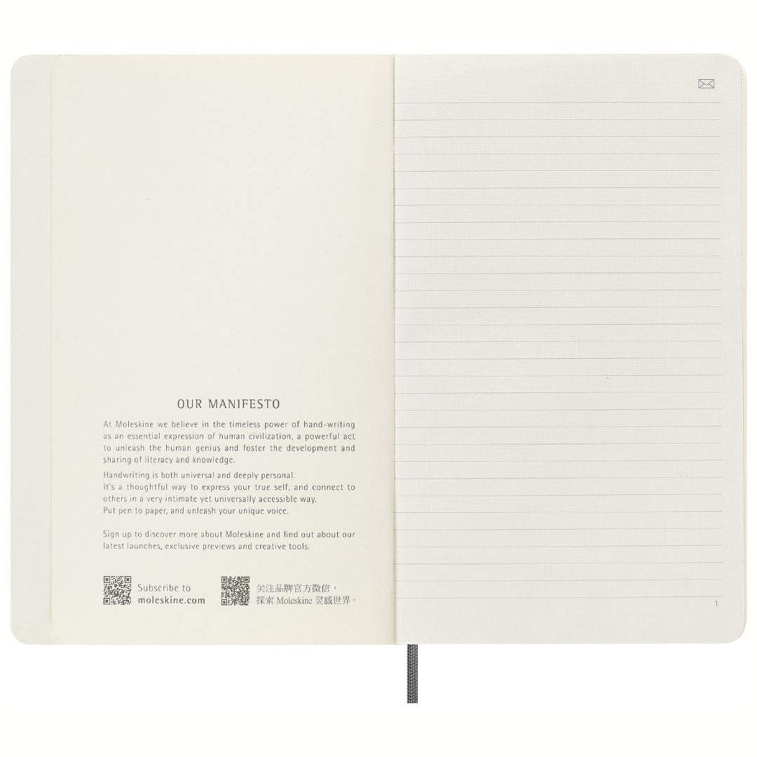 Smart Notebook Soft Pautado - Preto
