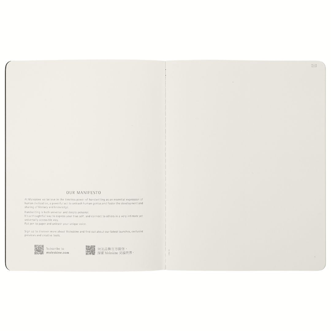 Smart Cahier Liso XL - Capa Preta