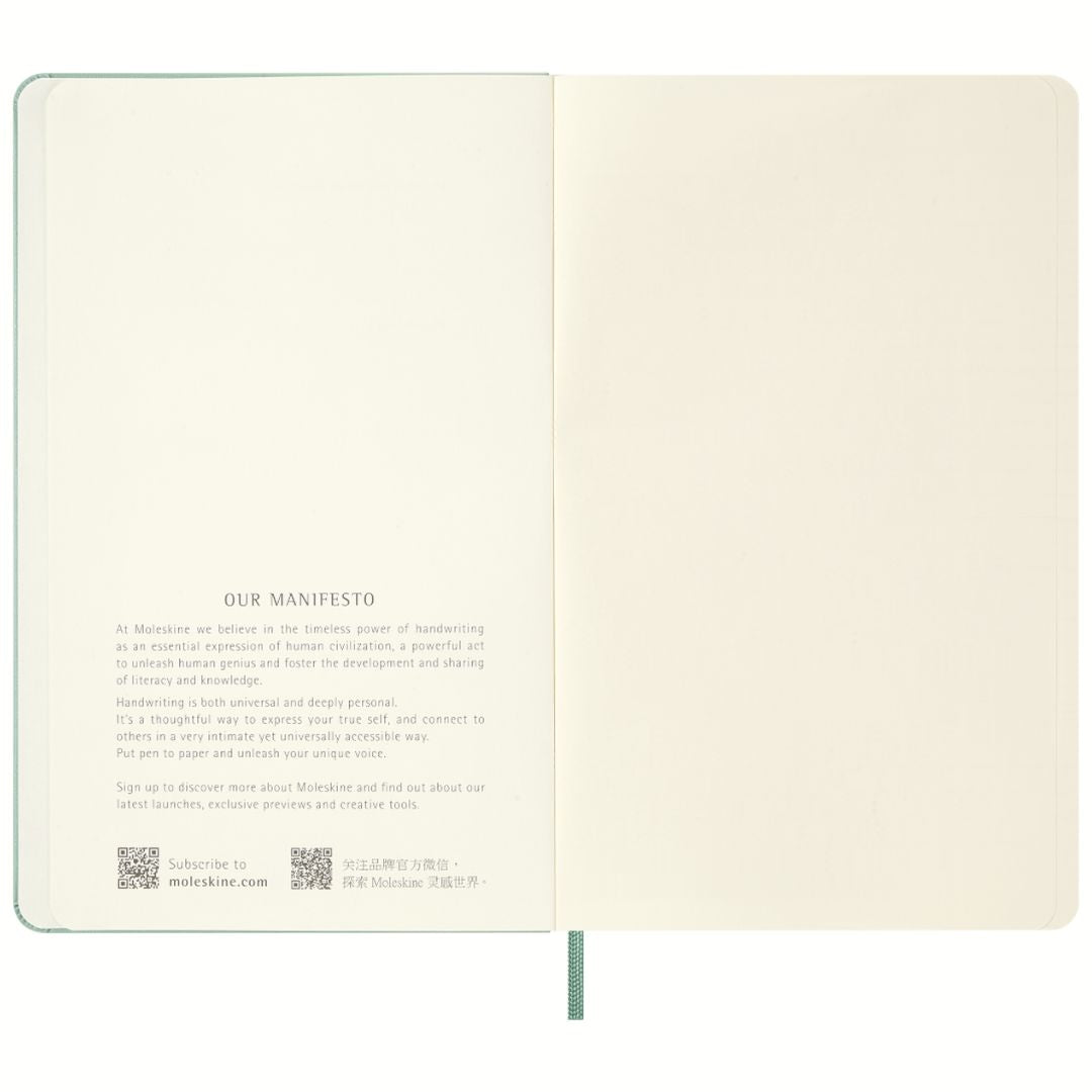 Caderno Verde Salvia - Grande
