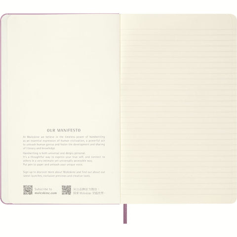 Caderno Rosa Majestic - Grande