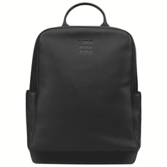 Mochila Clássica em Couro - Preta