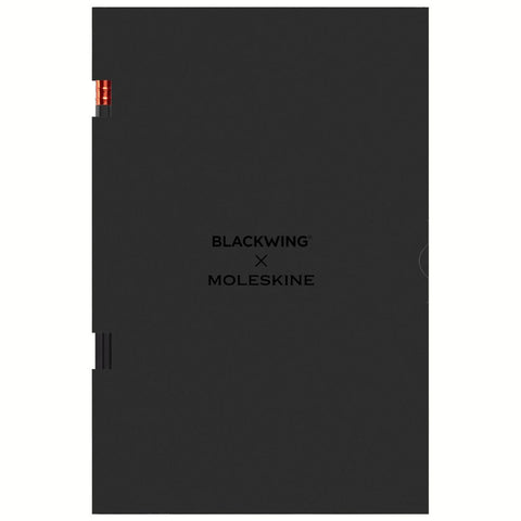 Colecção Blackwing/Cahier - 2 Cahiers Grandes Lisos + 2 Lápis de Ponta Macia