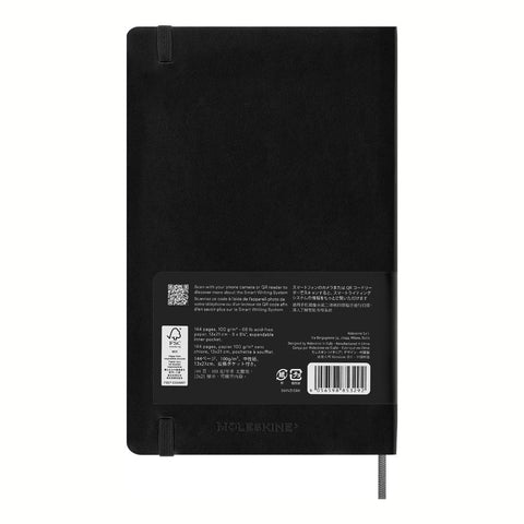 Smart Notebook Soft Pautado - Preto
