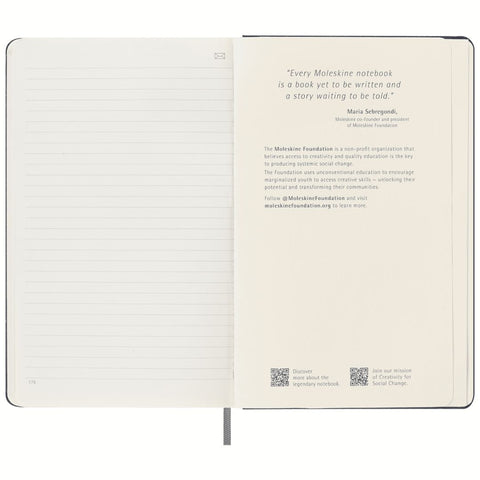 Smart Notebook Pautado, Capa Dura - Azul Safira