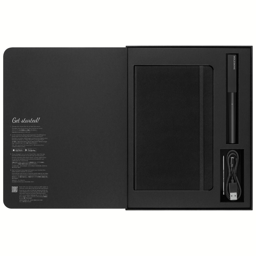 Smart Writing Set - Smart Pen3 + Smart Notebook Preto Pautado