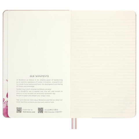 Colecção Sakura - Caderno Pautado Capa Dura 100% VEGEA®
