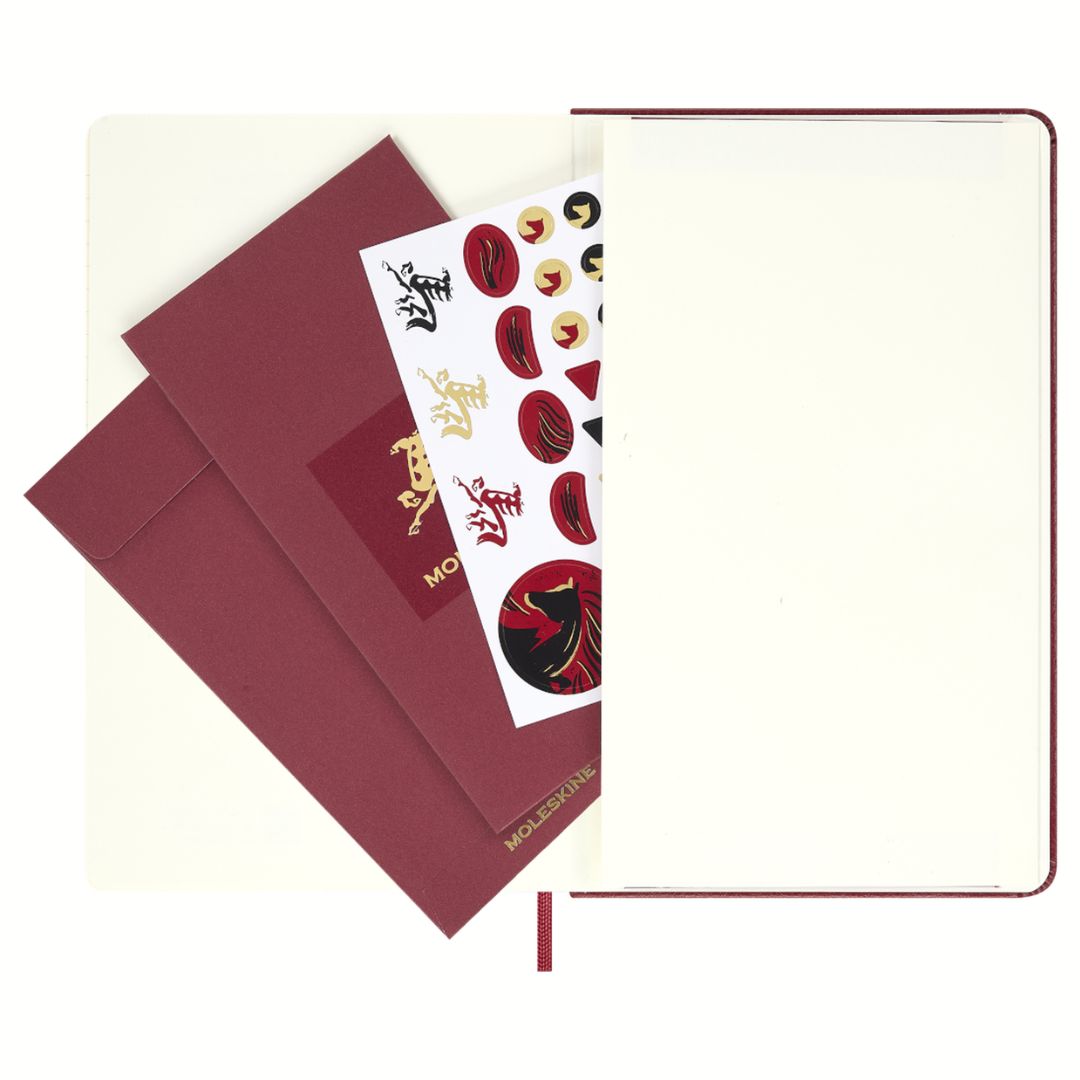 Cavalo de Fogo - Caderno Pautado Capa Dura 100% VEGEA®