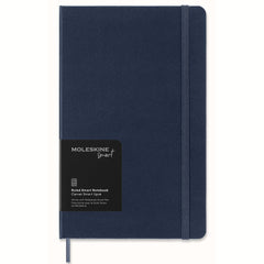 Smart Notebook Pautado, Capa Dura - Azul Safira