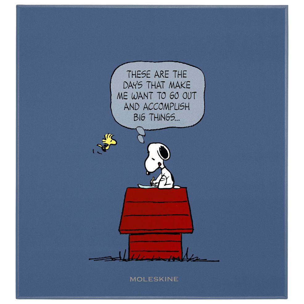 Caixa Presente Peanuts - Caderno Pautado + Caixa de Lápis