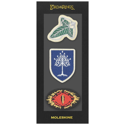 Senhor dos Anéis - Conjunto de 3 Emblemas Bordados, Autocolantes