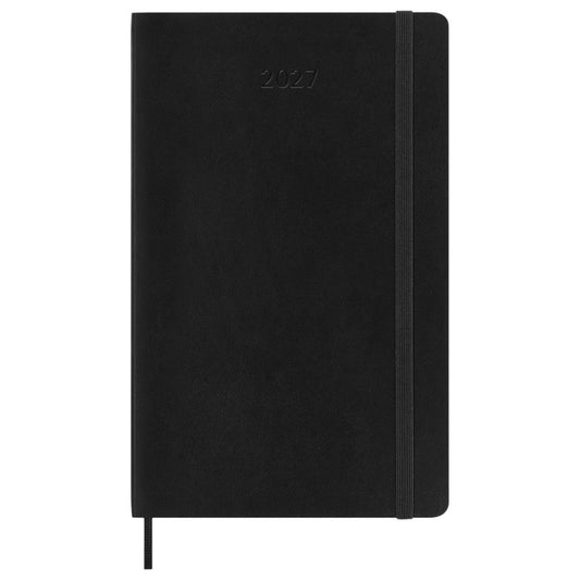 Agenda Semanal Vertical PRO 12 Meses 2027 - Preta