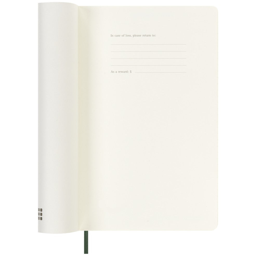 Agenda Semanal 18 Meses 2026/27 Verde Mirtilo - Capa Flexível