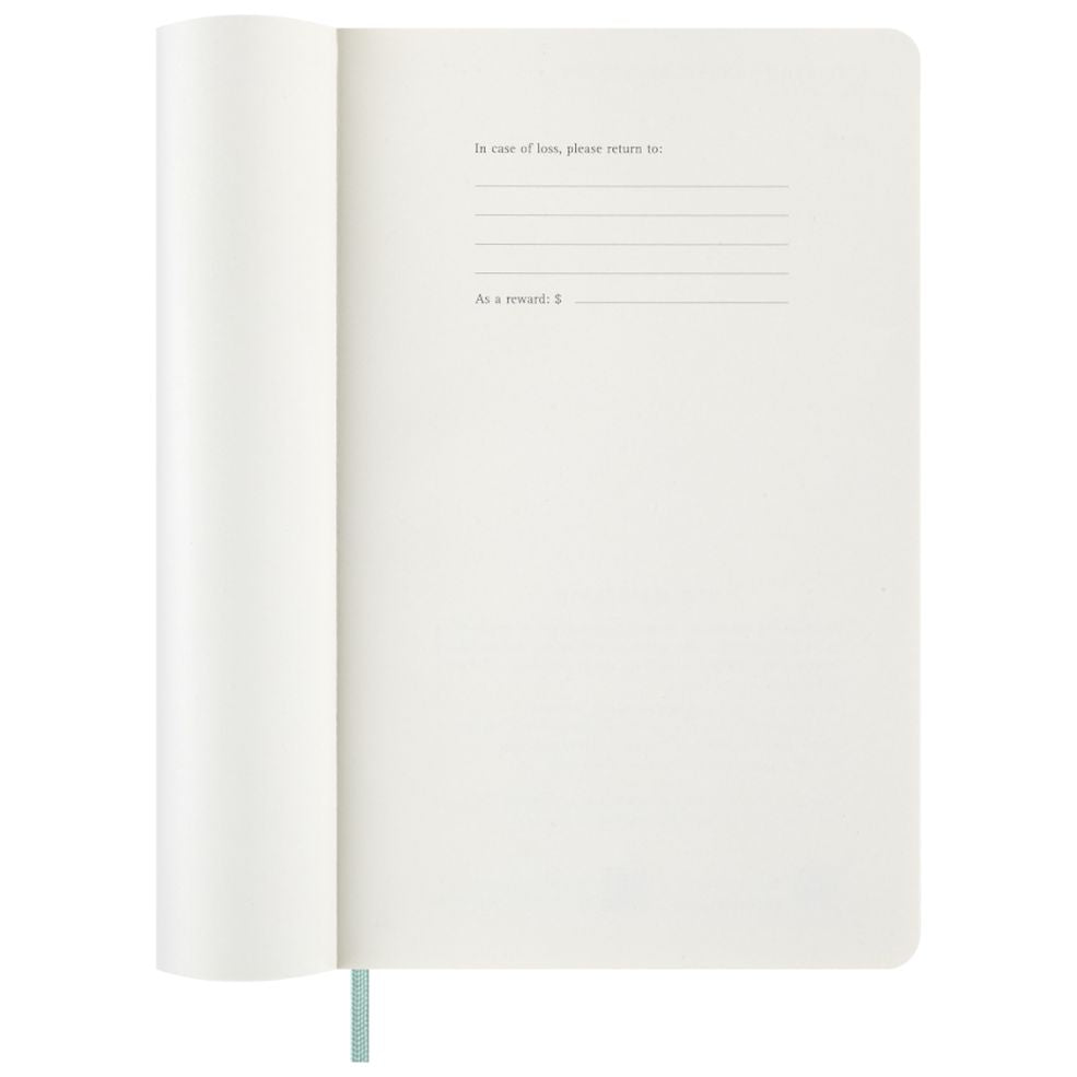 Agenda Semanal Precious & Ethical 12 Meses, em Couro Vegano - Verde Sálvia