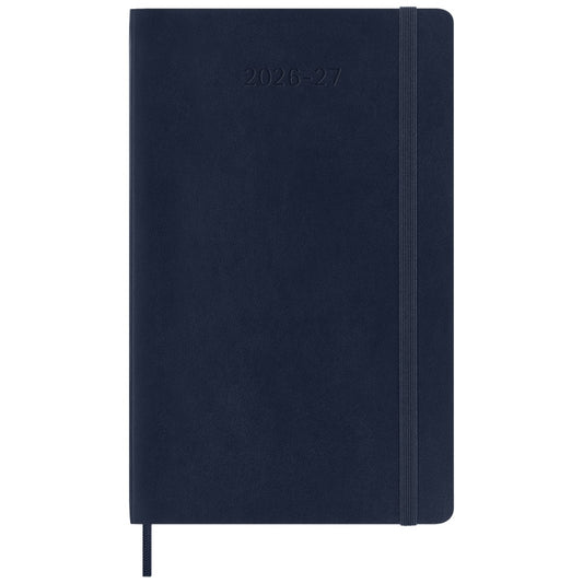 Agenda Semanal 18 Meses 2026/27 Azul Safira - Capa Flexível