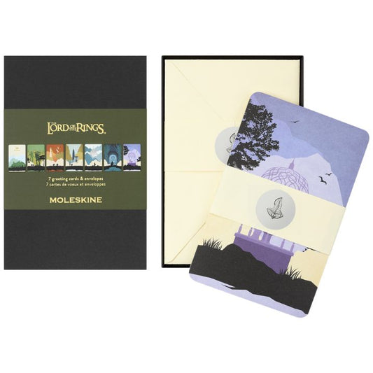 Senhor dos Anéis - Conjunto de 7 postais + envelopes