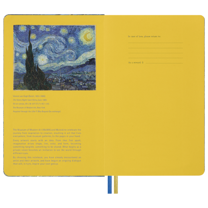 Agenda Semanal MoMA 12 Meses 2027 - Vincent van Gogh