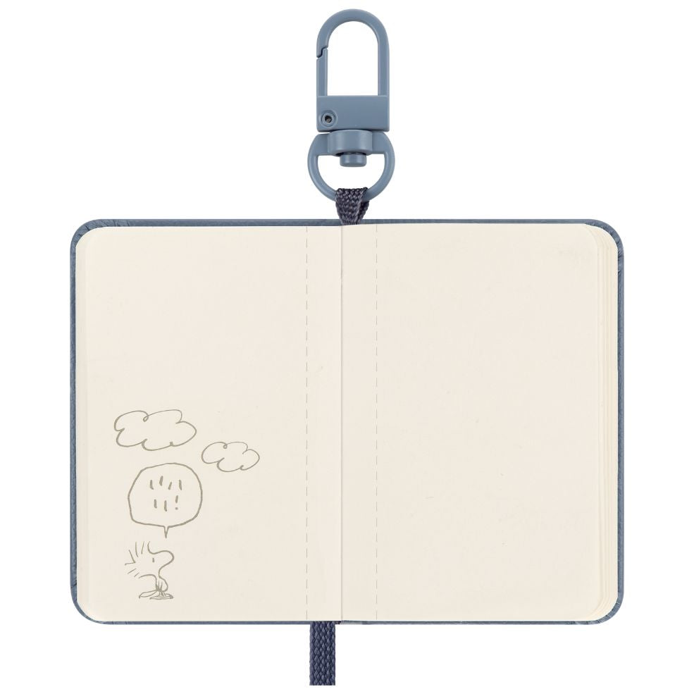 Peanuts - Caderno Mini Liso de Capa Dura