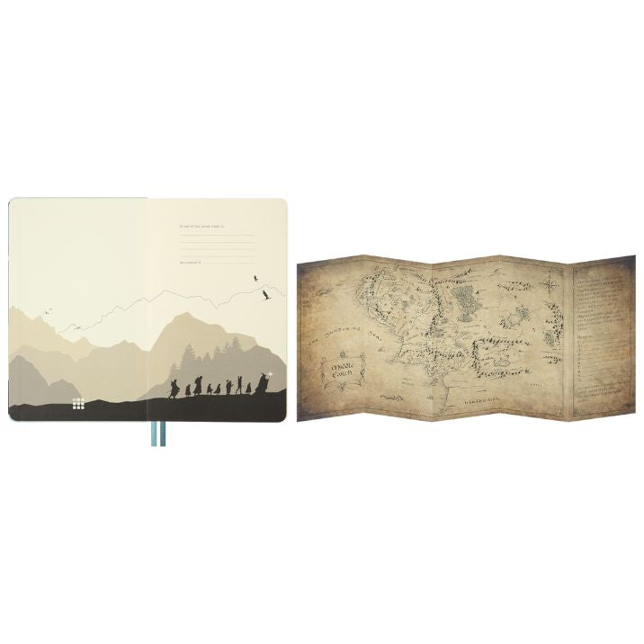Caderno Senhor dos Anéis, Aragon- Pautado Grande, com e sem Caixa de Oferta