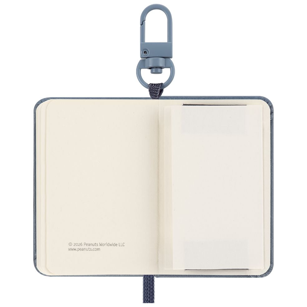 Peanuts - Caderno Mini Liso de Capa Dura