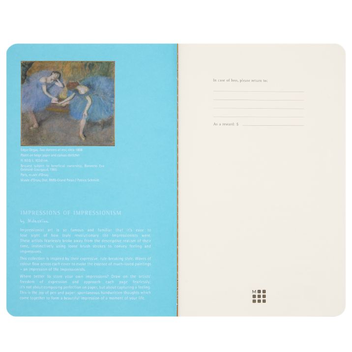 Cahier Impressionismo -  Conjunto de 2 Cahier Grandes Lisos
