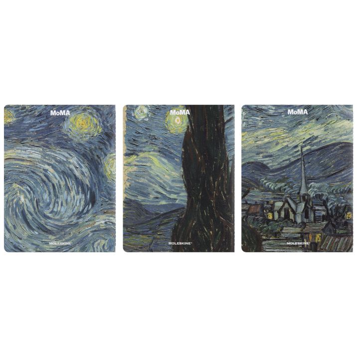 Cahier MoMA Vah Gogh XL Liso + Lápis