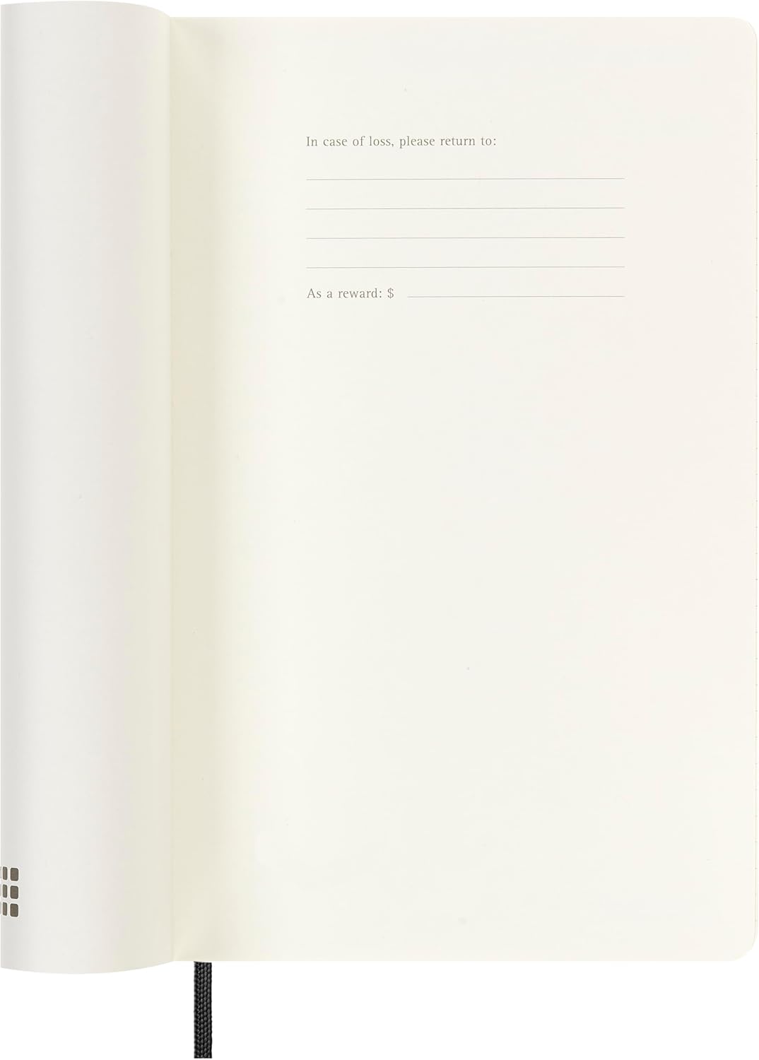 Agenda Semanal 18 Meses 2026/27 Preta - Capa Flexível