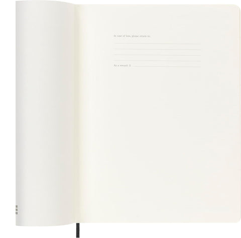 Agenda Semanal 18 Meses 2025/26 Preta - Capa Flexível