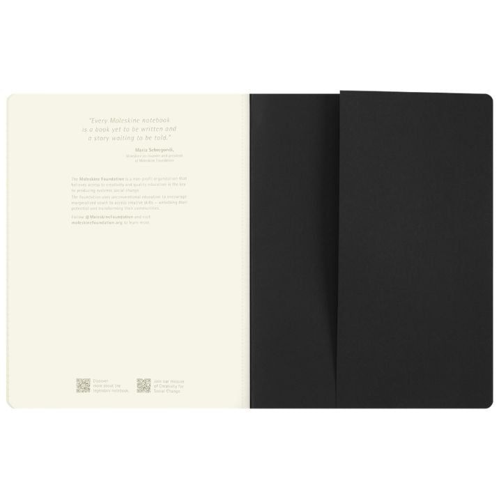 Cahier Pautado Tricolor - Conjunto de 3 cadernos