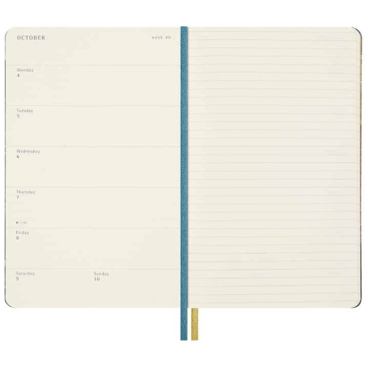 Agenda Semanal MoMA 12 Meses 2027 - Vincent van Gogh