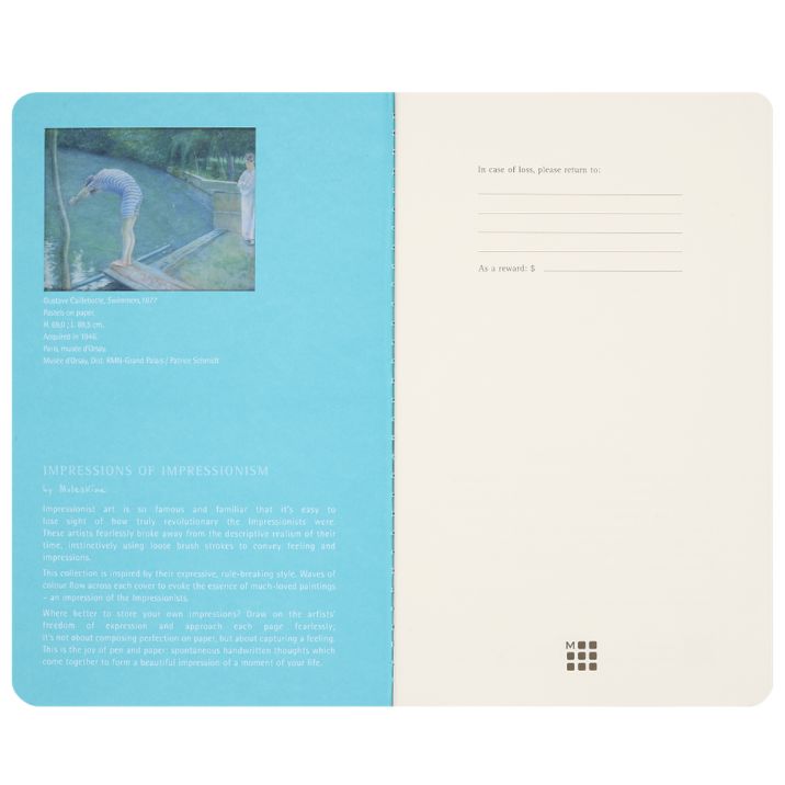 Cahier Impressionismo -  Conjunto de 2 Cahier Grandes Lisos
